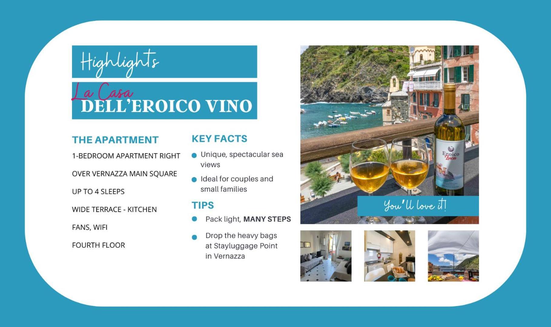 La Casa Di Eroico Vino Appart hôtel